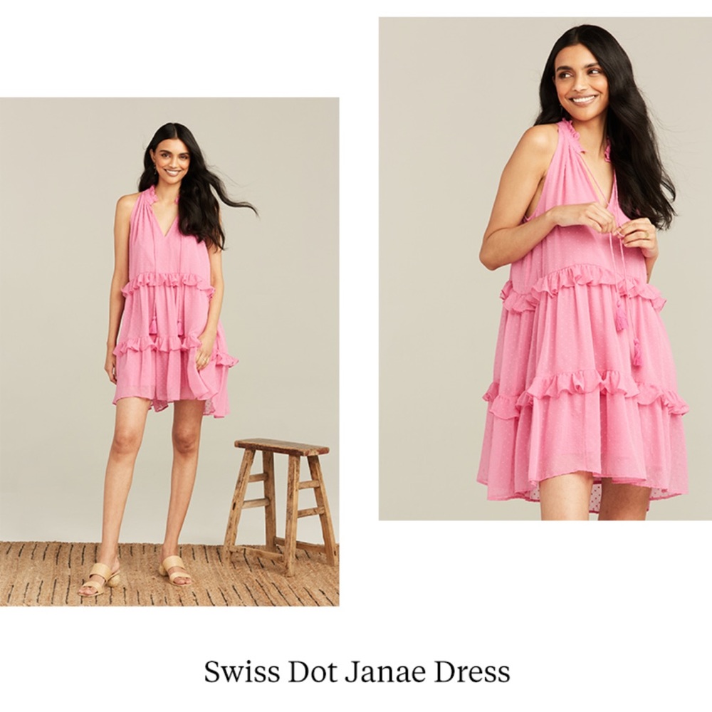 Roller Rabbit SWISS DOT JANAE DRESS